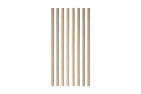 Paper Straws KRAFT Straight