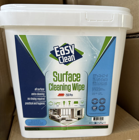 Surface cleaner without alcohol 250 pcs wipes 